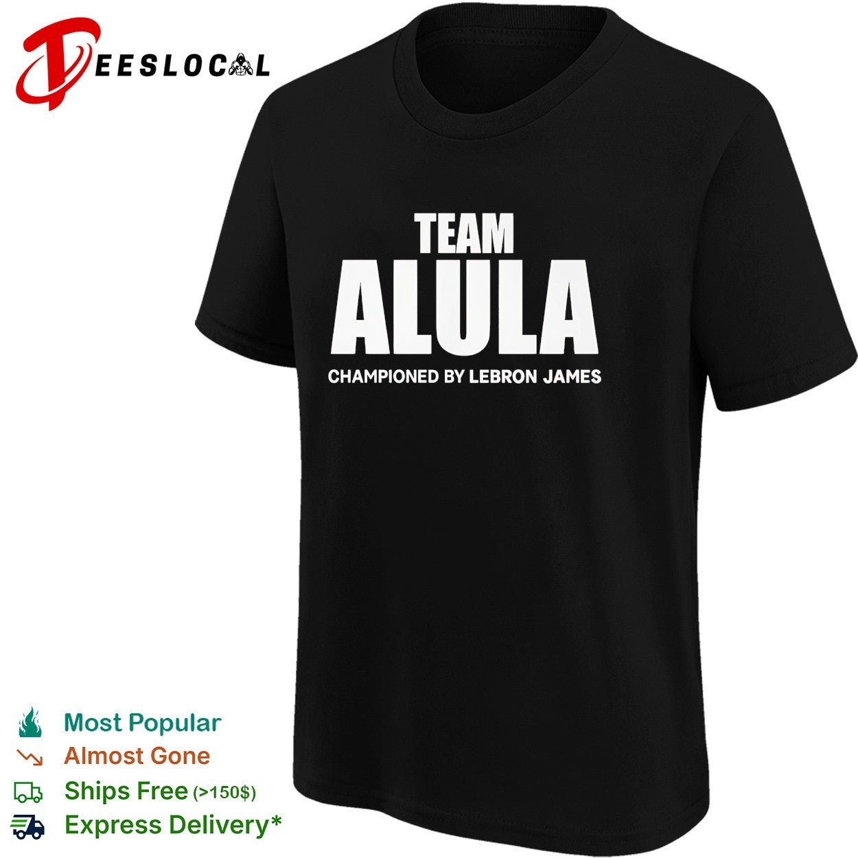 Team AlUla LeBron James championed bold sports partnership text shirt