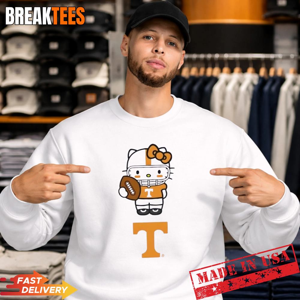 Tennessee Volunteers Football x Hello Kitty Anime T-Shirt