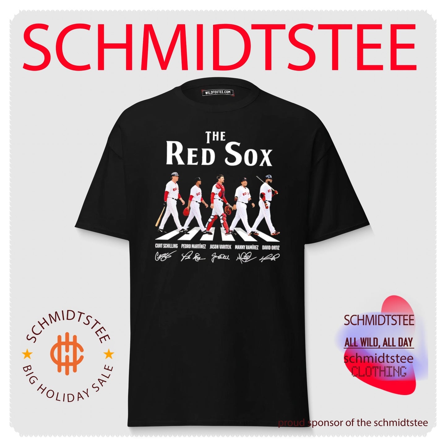 The Boston Red Sox Abbey Road signature shirt