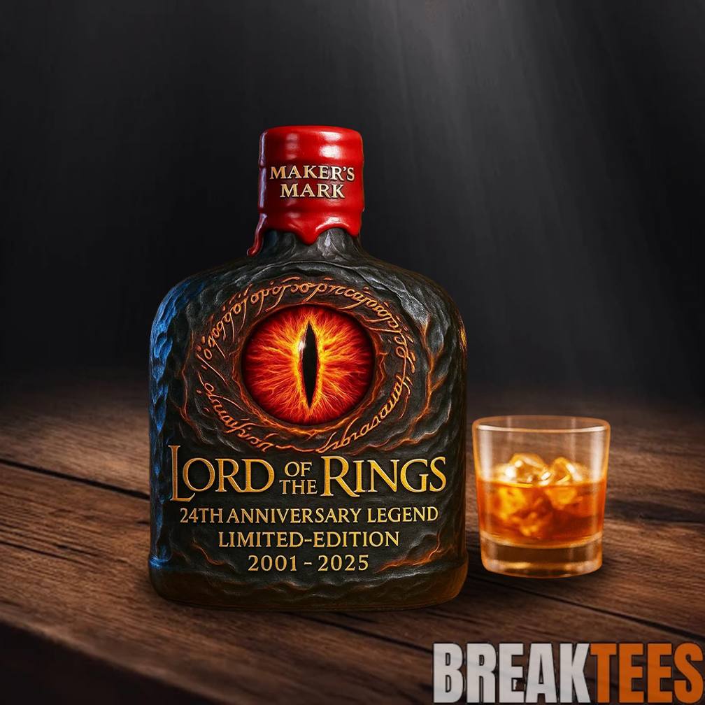 The Lord of The Rings 24th Anniversary Whiskey Bottle