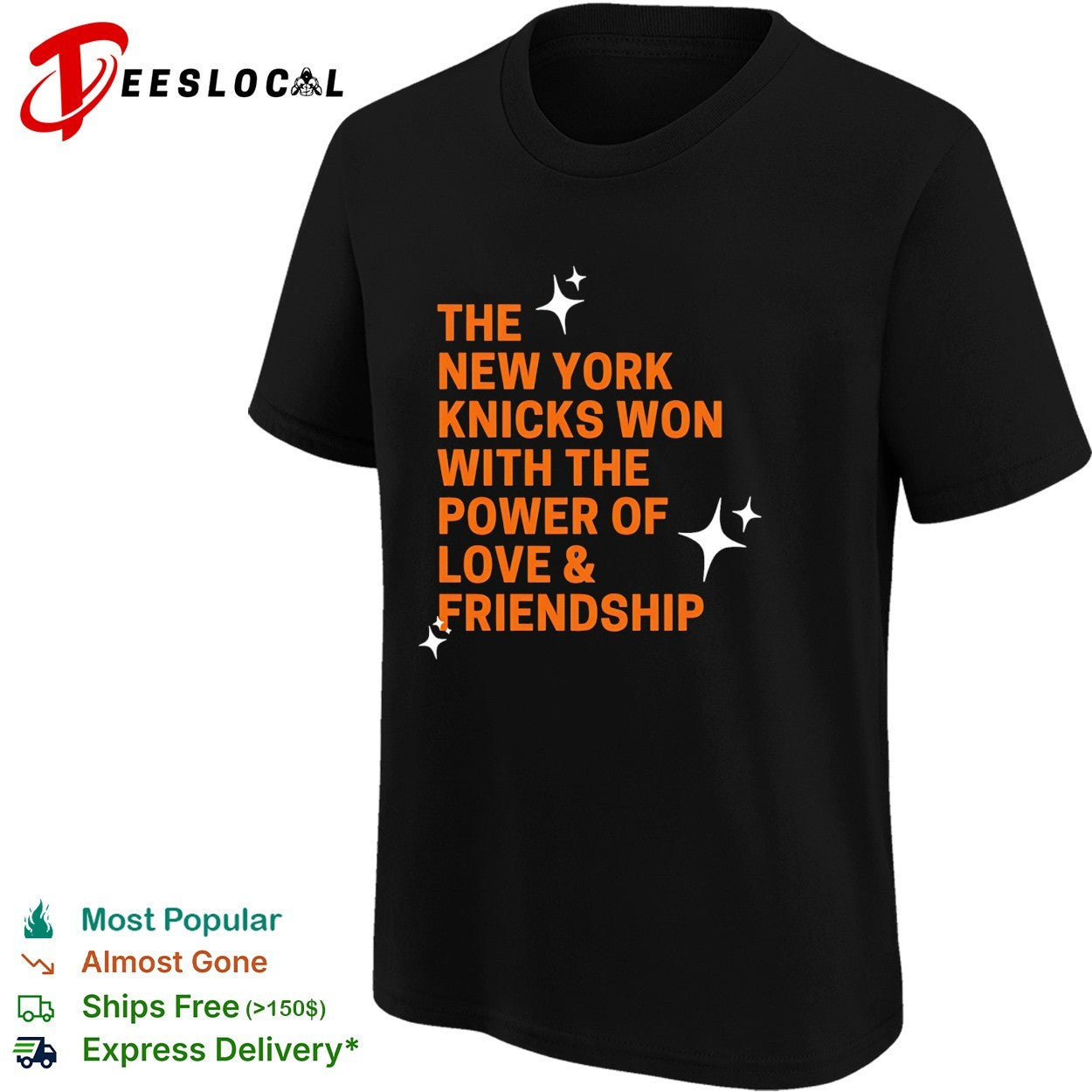 The New York Knicks won with the power of love and friendship shirt