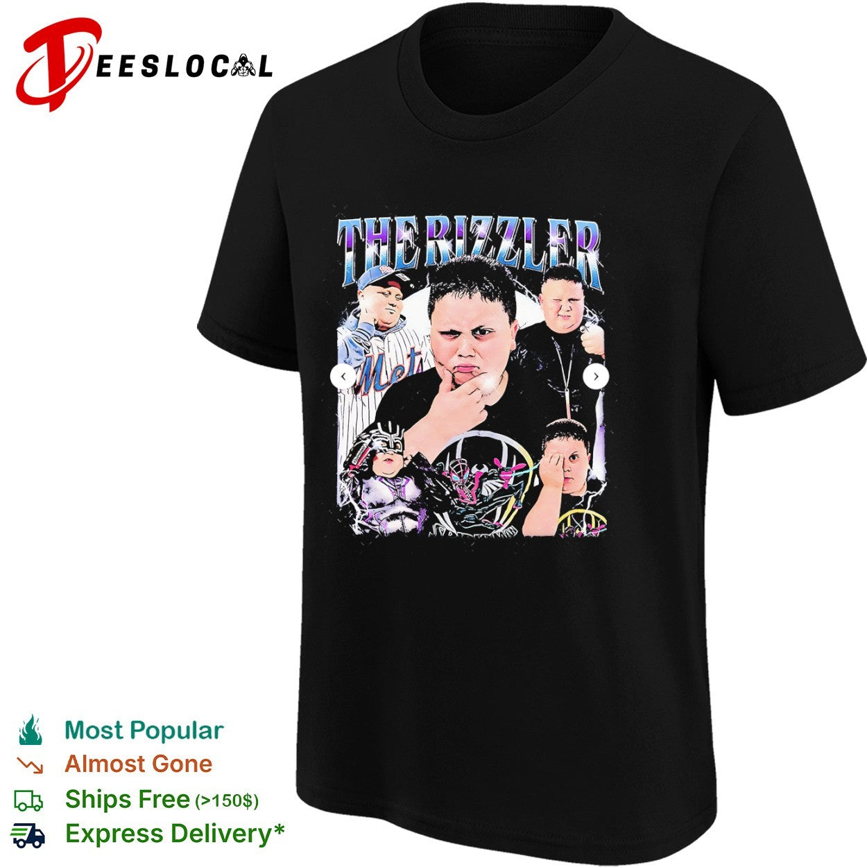 The Rizzler Spider Man New York Mets Marvel Comics shirt