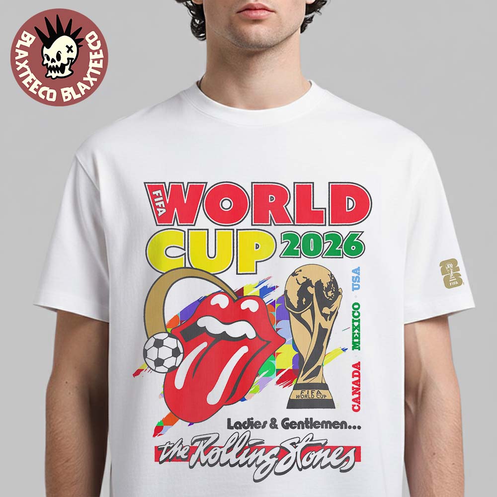 The Rolling Stones x FIFA World Cup 2026 Classic Matchday T-Shirt