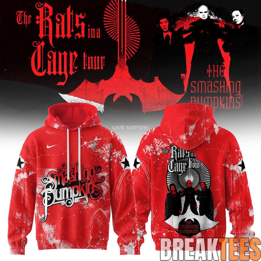 The Smashing Pumpkins ”Rats In A Cage Tour” 2026 ZERO Special Hoodie