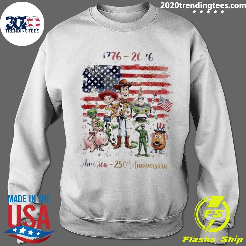 Toy Story America 250th Anniversary Disney 1776-2026 Shirt