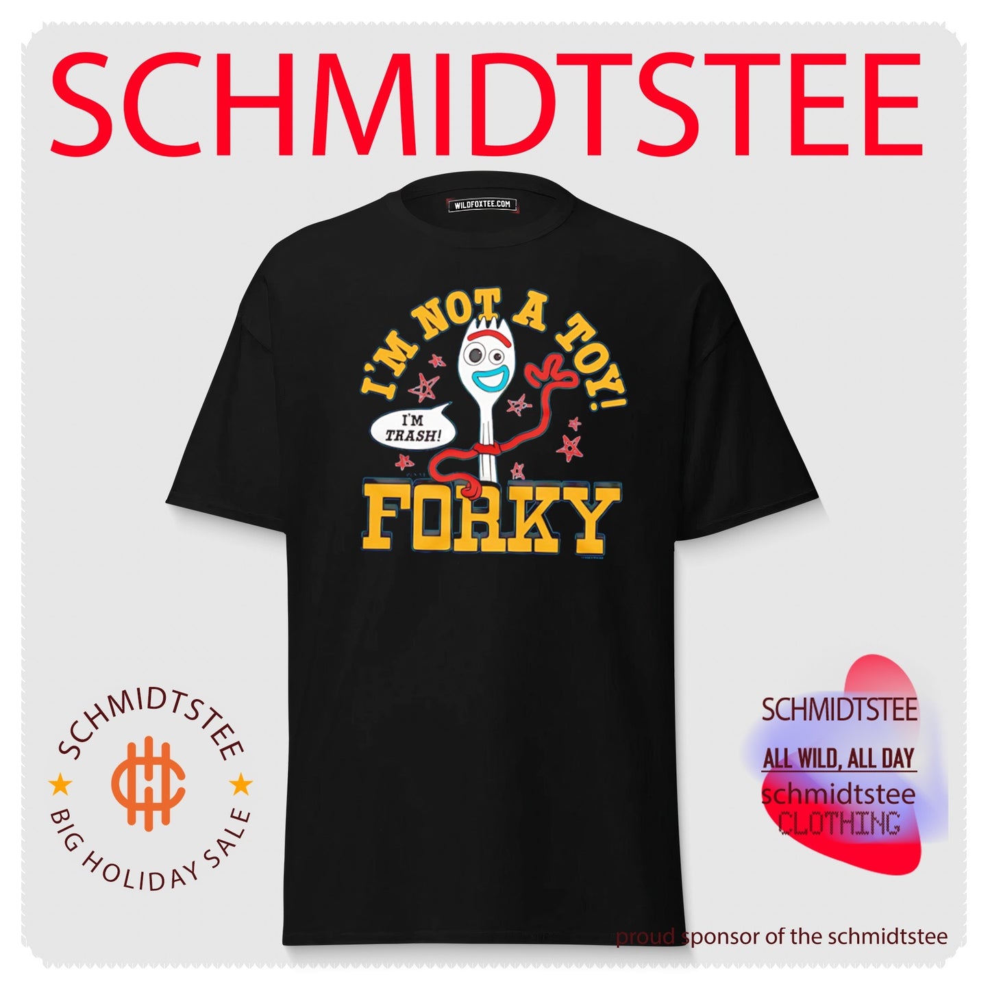 Toy Story Forky I’m not a Toy I’m trash shirt