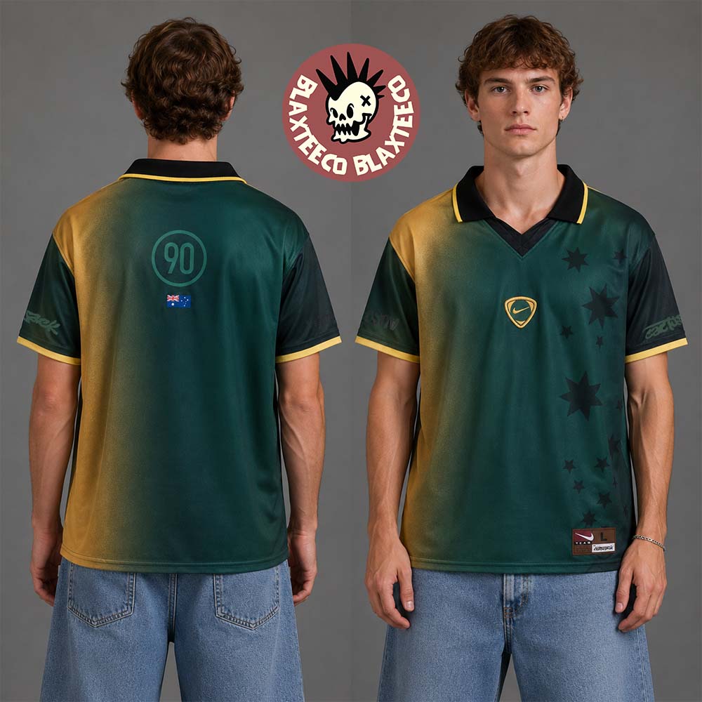 Travis Scott Cactus Jack x Nike x FIFA World Cup 2026 Australia Total 90 Retro Football Jersey
