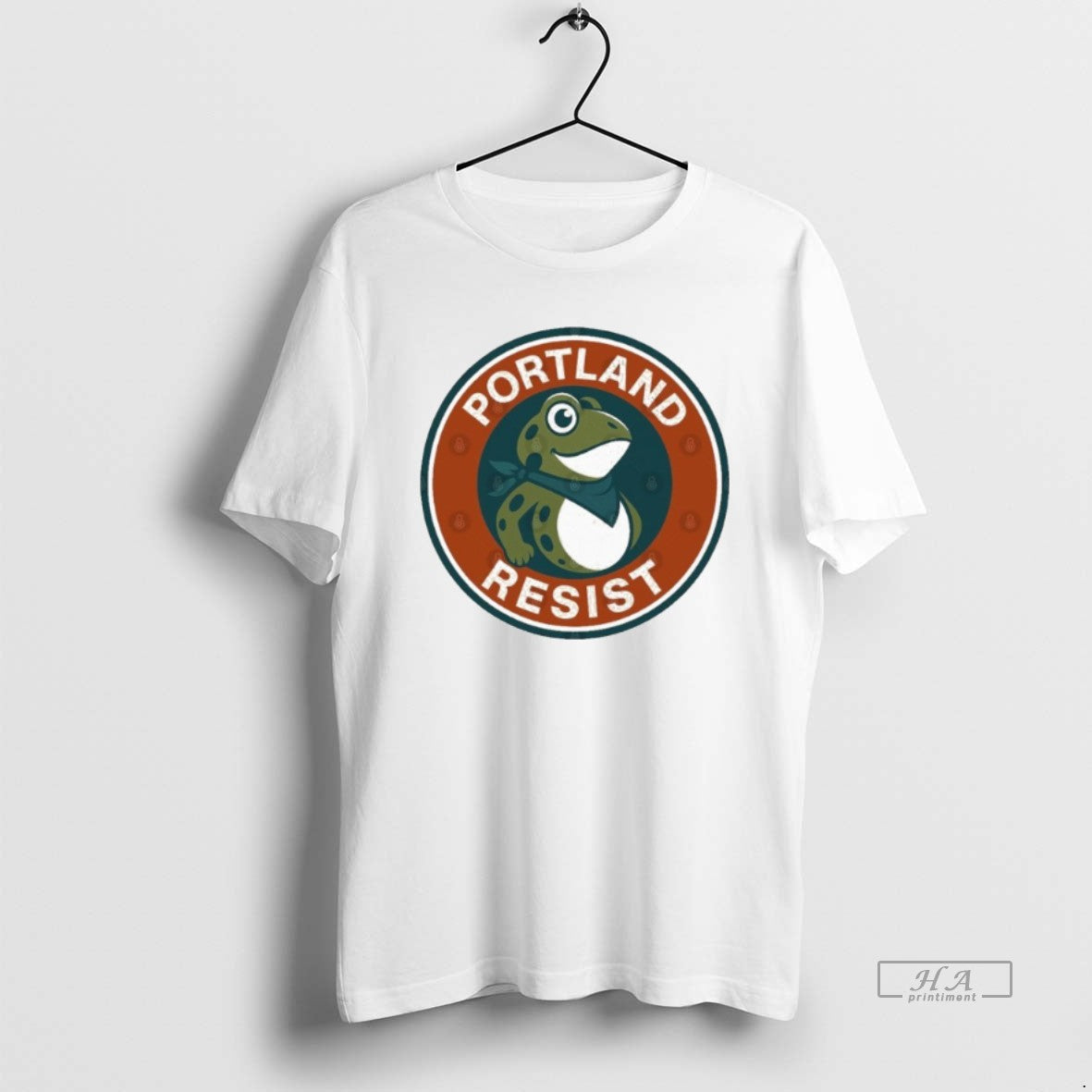 Trendy Portland Frog Resist Circle