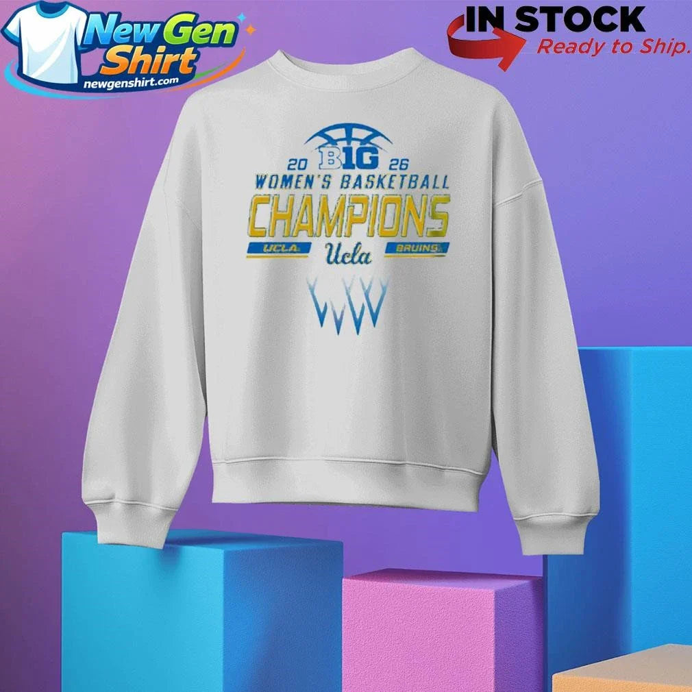 UCLA Bruins 2026 Big Ten Women’s Basketball Regular Season Champions Shirt