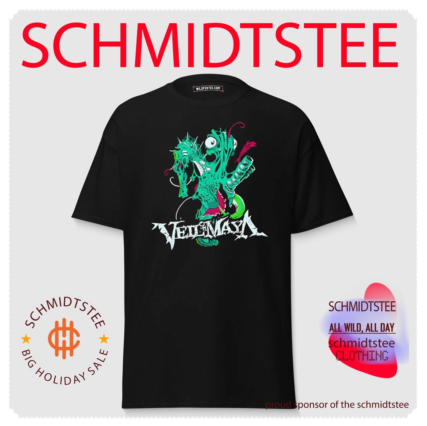 Veil of Maya Seahorse Monster metalcore shirt