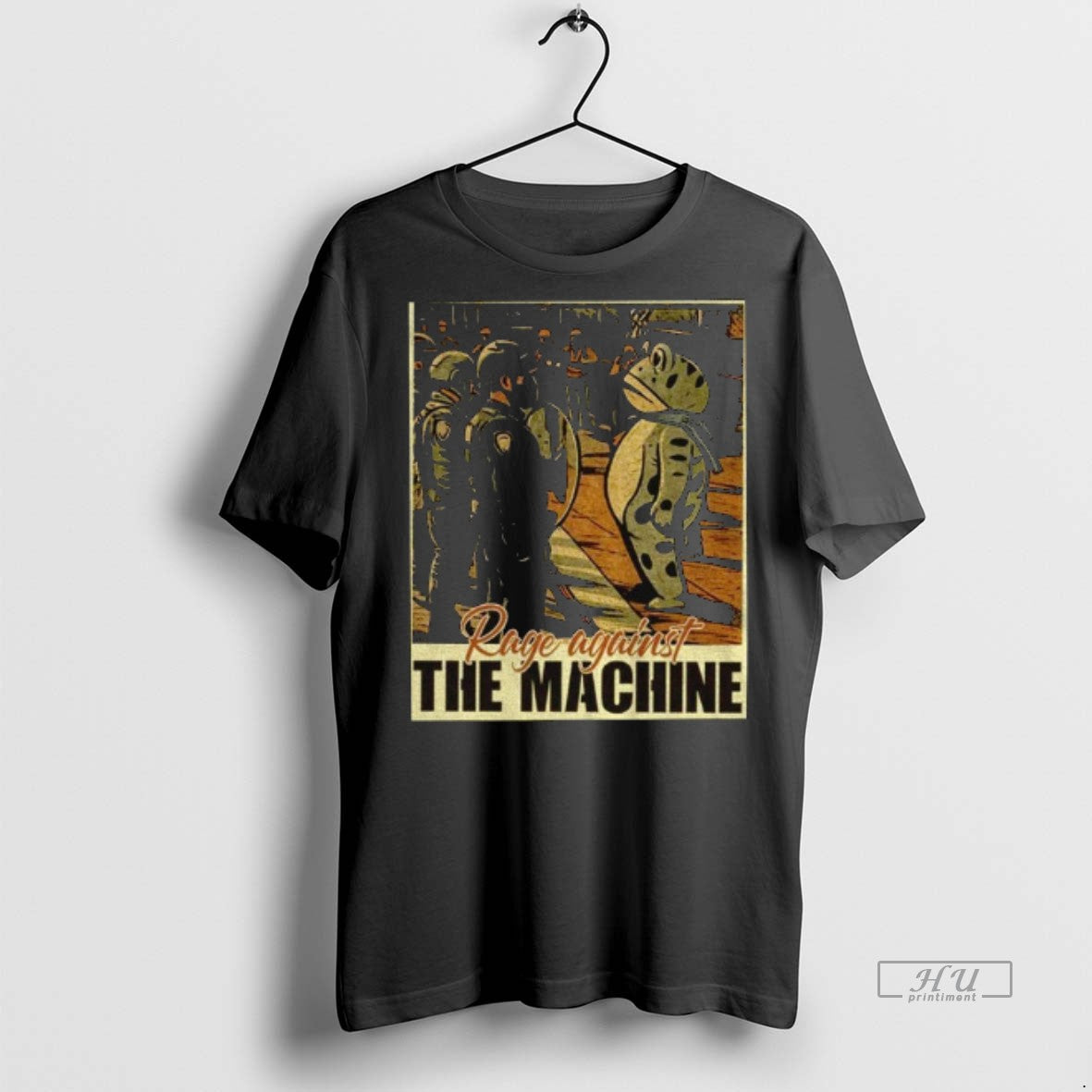 Viral Portland Frog Protest Rage Against The Machine Vintage Tee Shirt Sweater