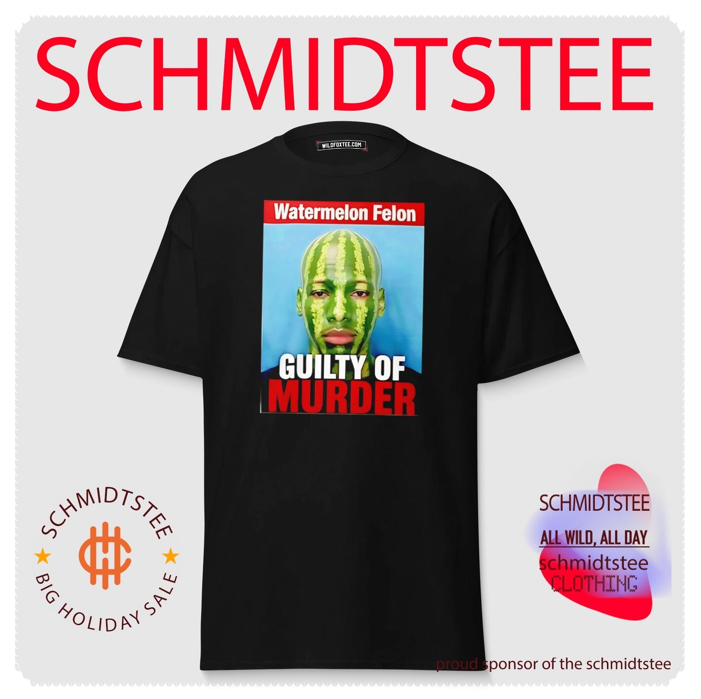 Watermelon Felon Guilty Of Murder Shirt