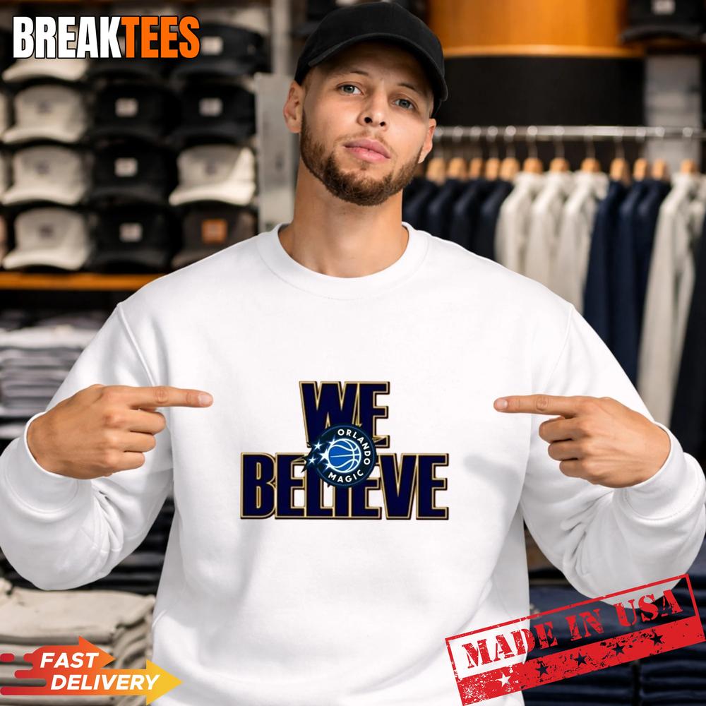 We Believe Orlando Magic NBA 2026 Team T-Shirt