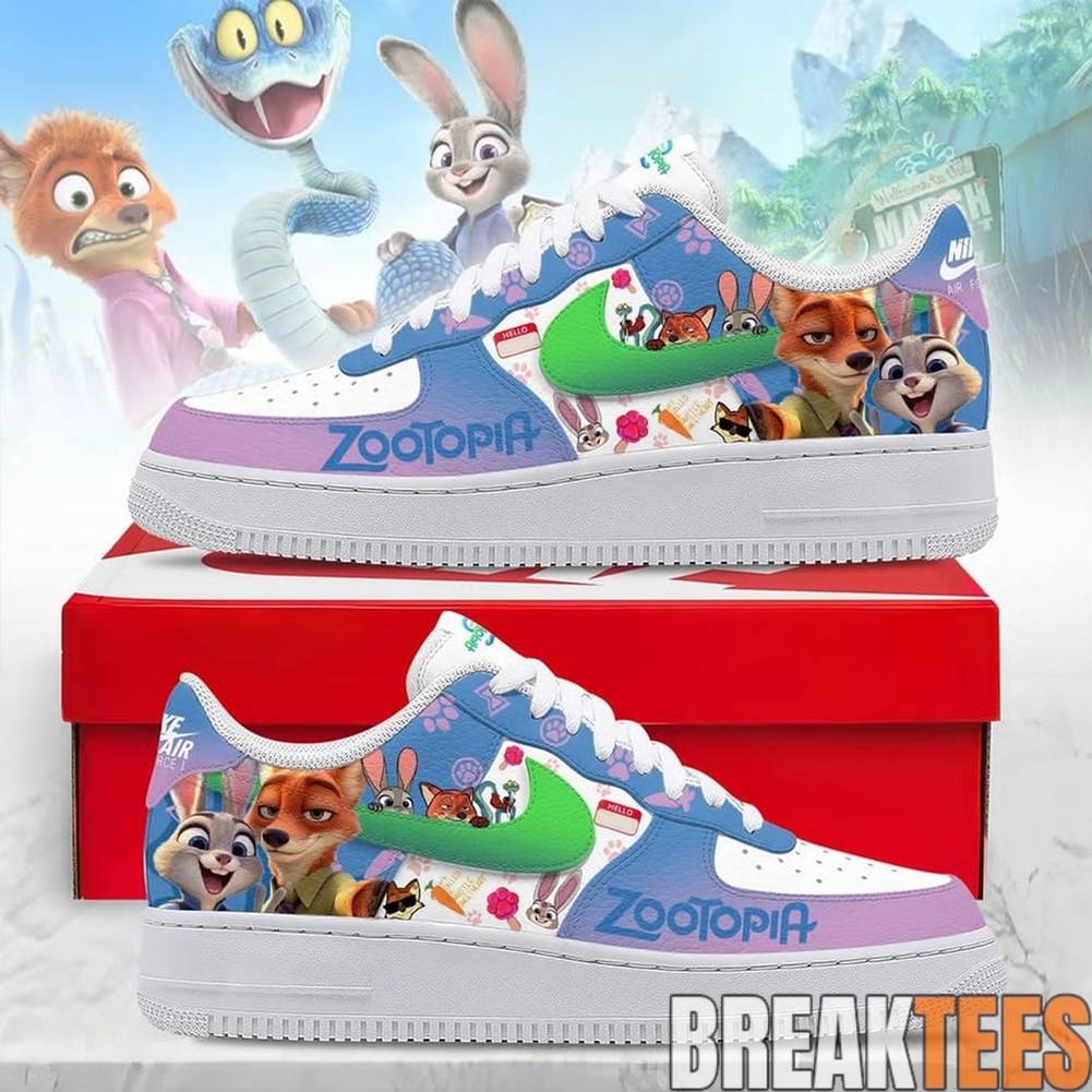 Zootopia 2 Special Air Force 1 Shoes