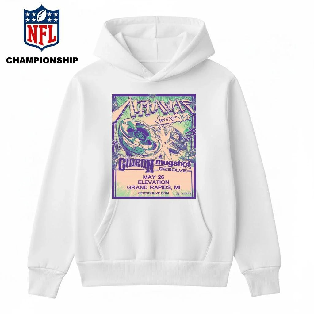 Alpha Wolf Let It Rip USA 2026 Tour City Dates Shirt