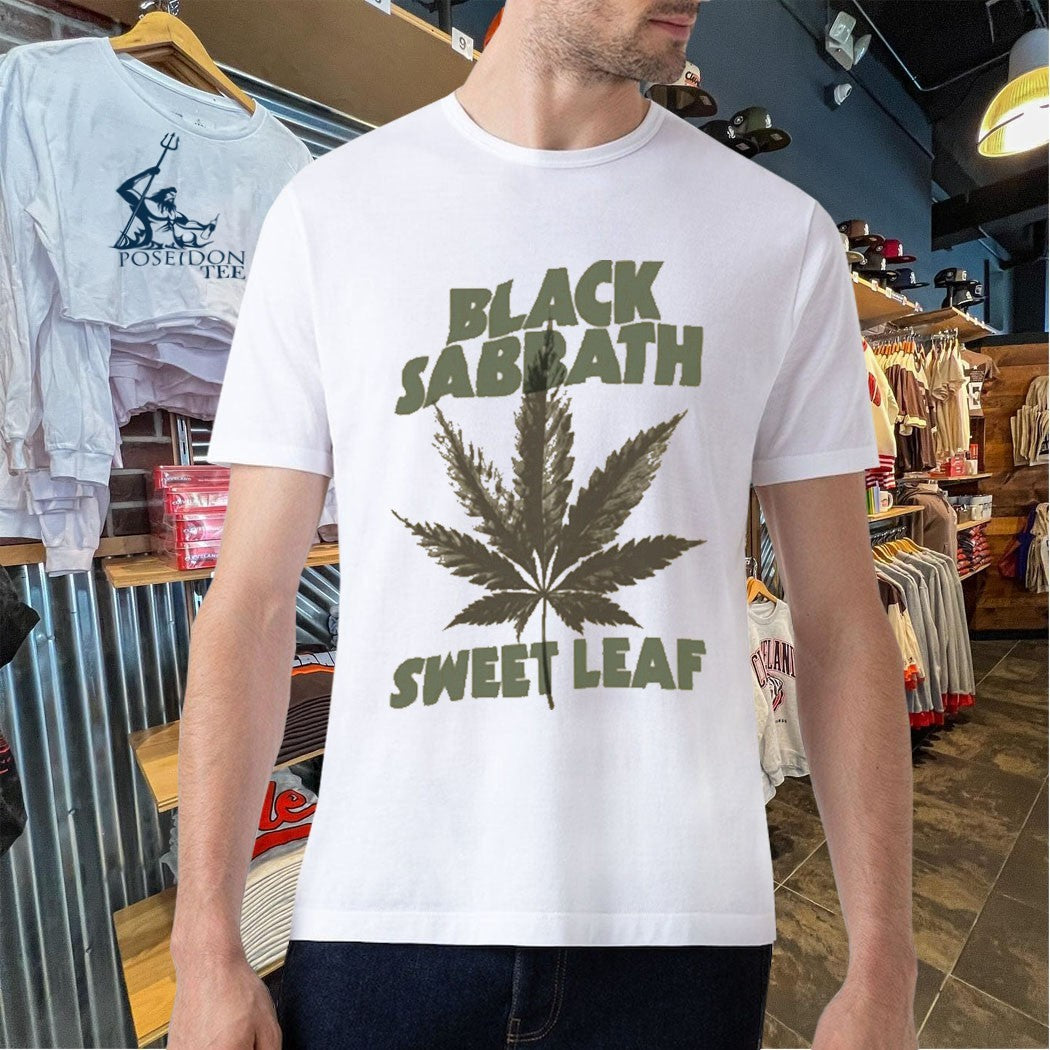 Black Sabbath Apparel Sweet Leaf Cannabis T-shirt