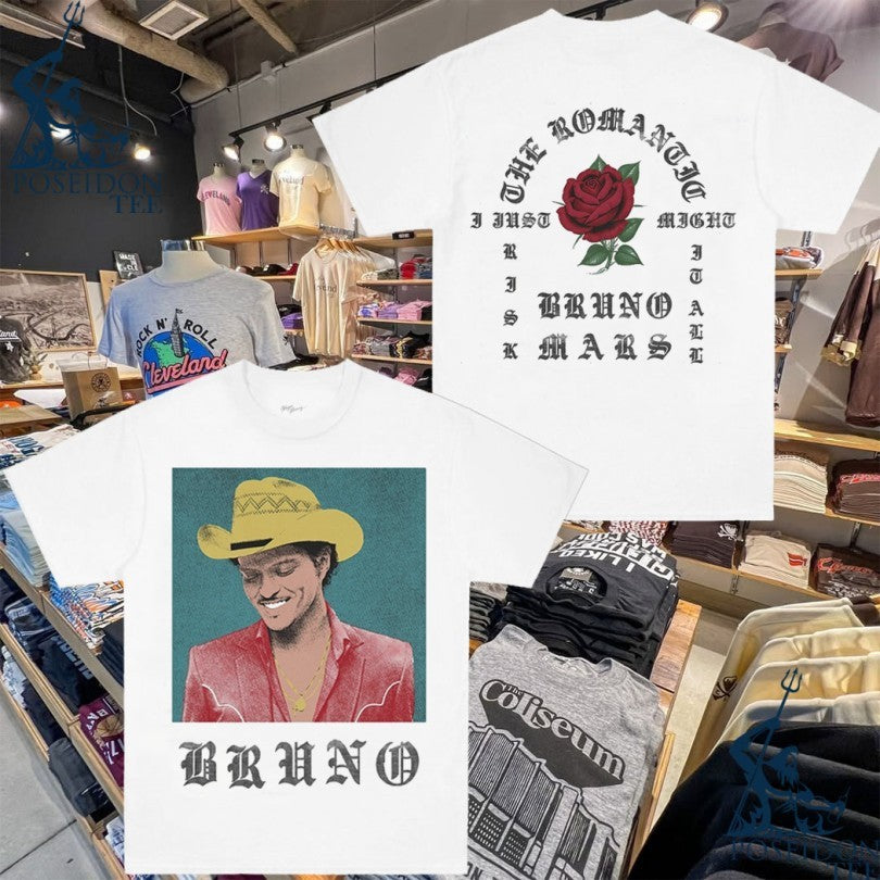 Bruno Mars Las Vegas The Romantic T-shirt