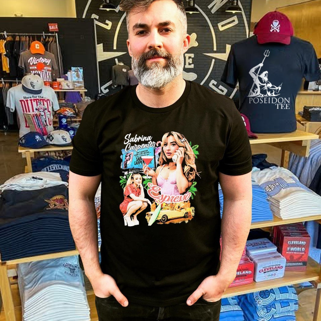 Carson Hocevar Sabrina Carpenter Espresso T-shirt