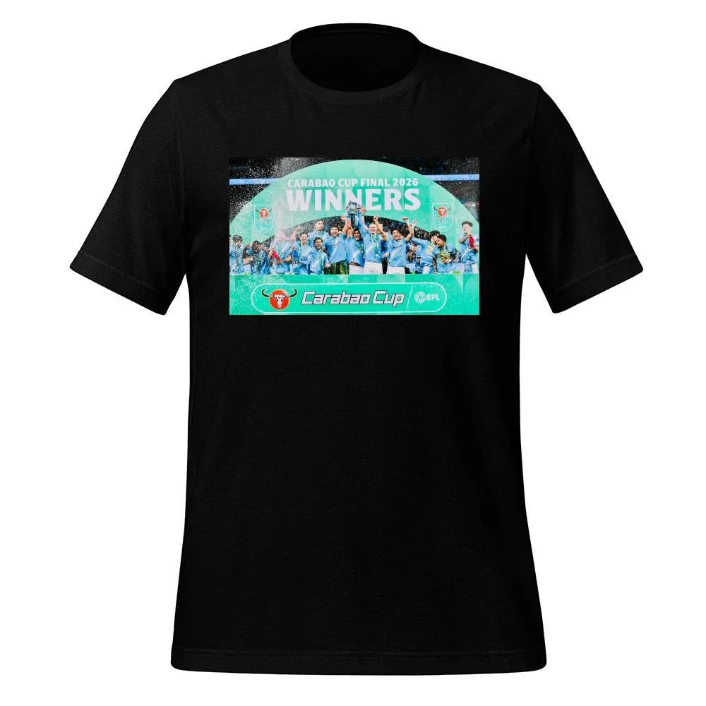 Celebrates Manchester City Champions Carabao Cup Final 2026 Shirt