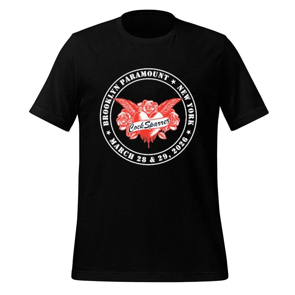 Cock Sparrer Concert Tour in Brooklyn, NY Mar 28 & 29 2026 Shirt