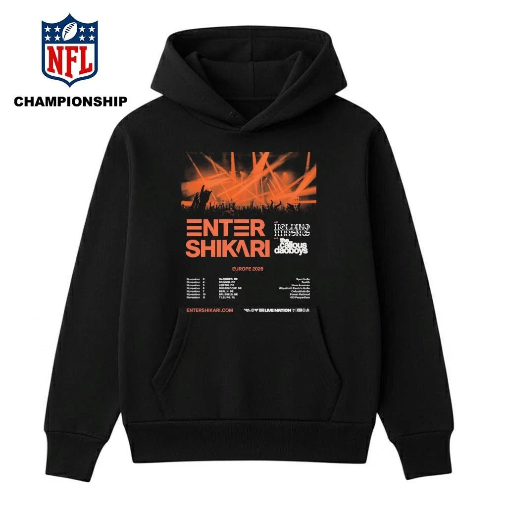 Enter Shikari Europe Tour 2026 Poster Shirt