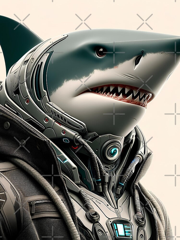 Shark in the house by Artillenium