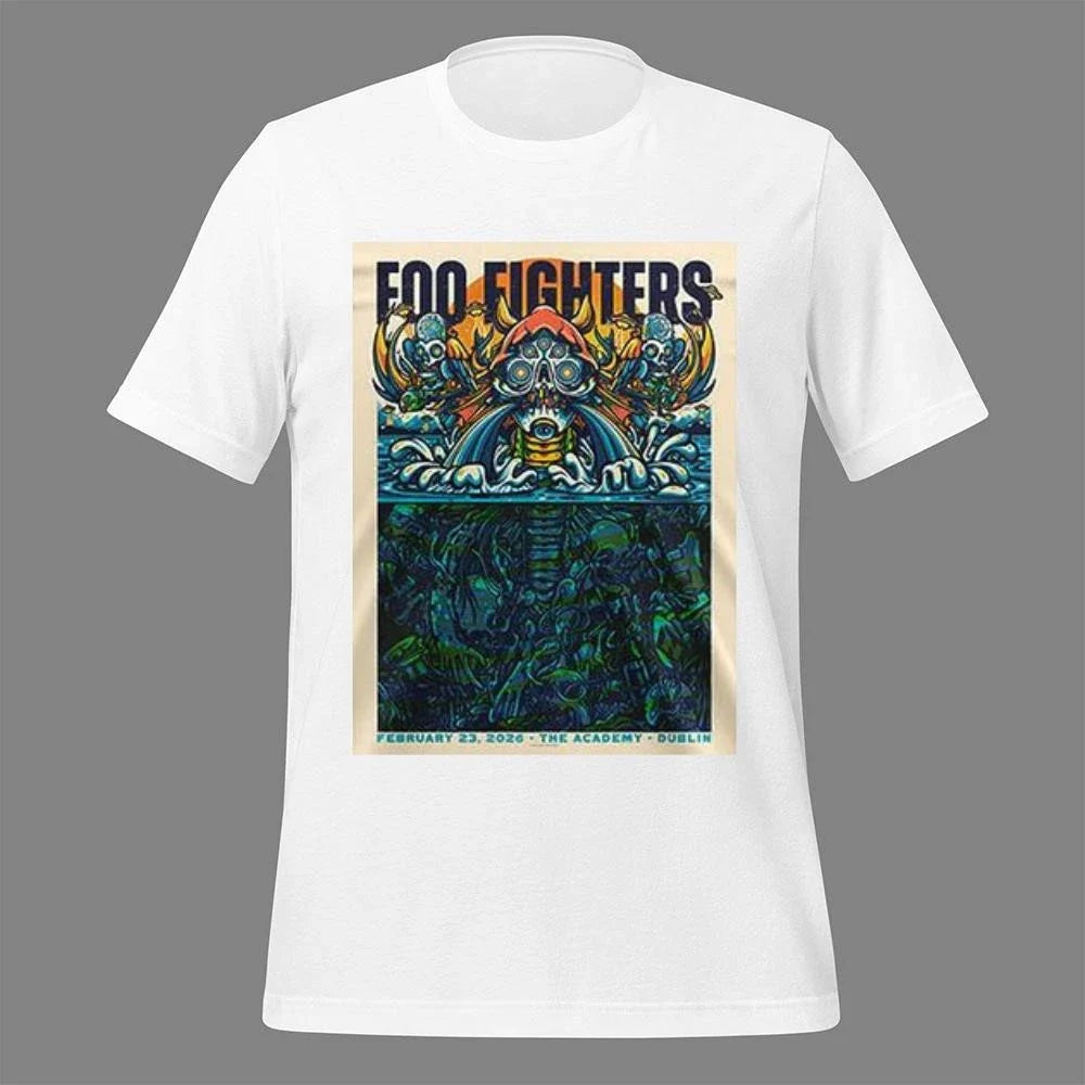 FOO FIGHTER Tour Dublin Special Shirt