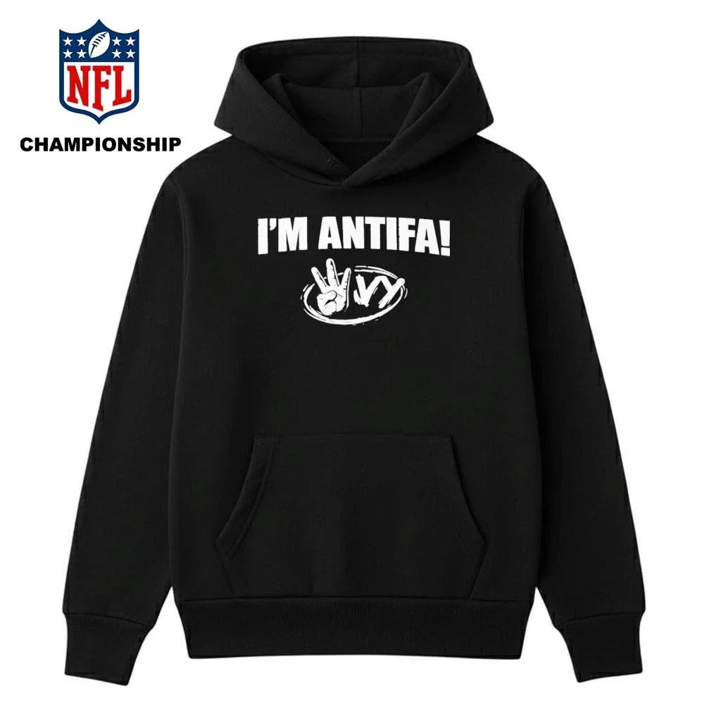 Kyle Wagner With I’m Antifa Shirt