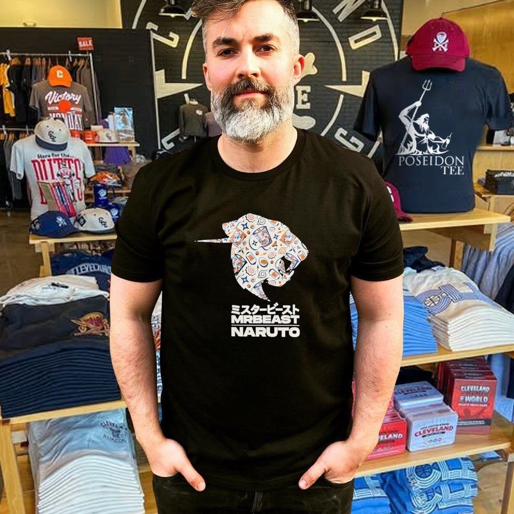 Mrbeast X Naruto Pansaheddo T-shirt