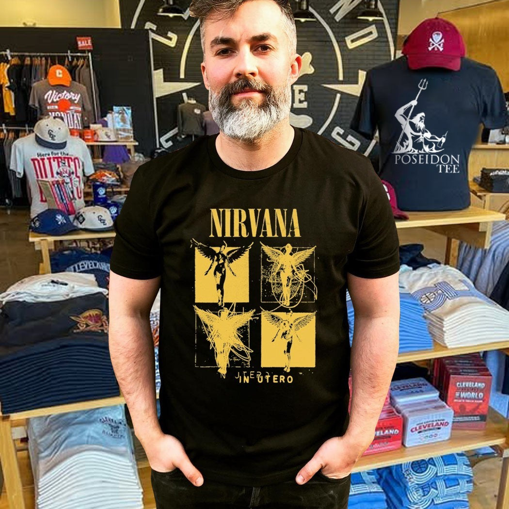 Nirvana In Utero Sketch T-shirt