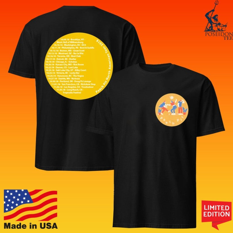 Peach Pit Music 2018 Tour T-shirt