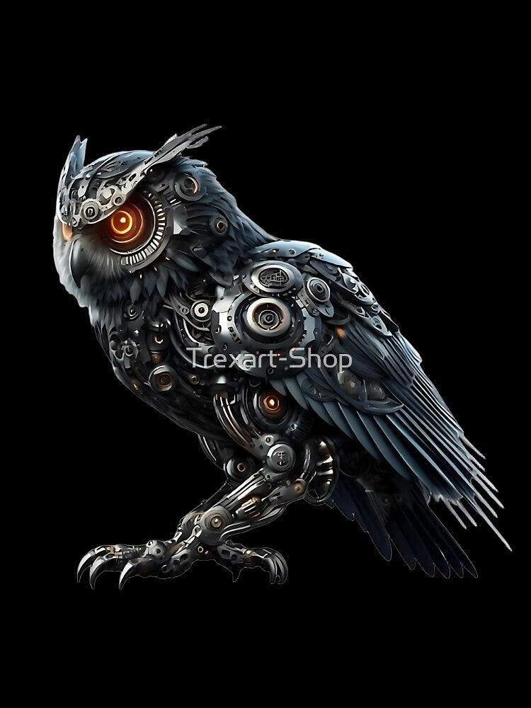 Mechanical Owl by Trexart-Shop