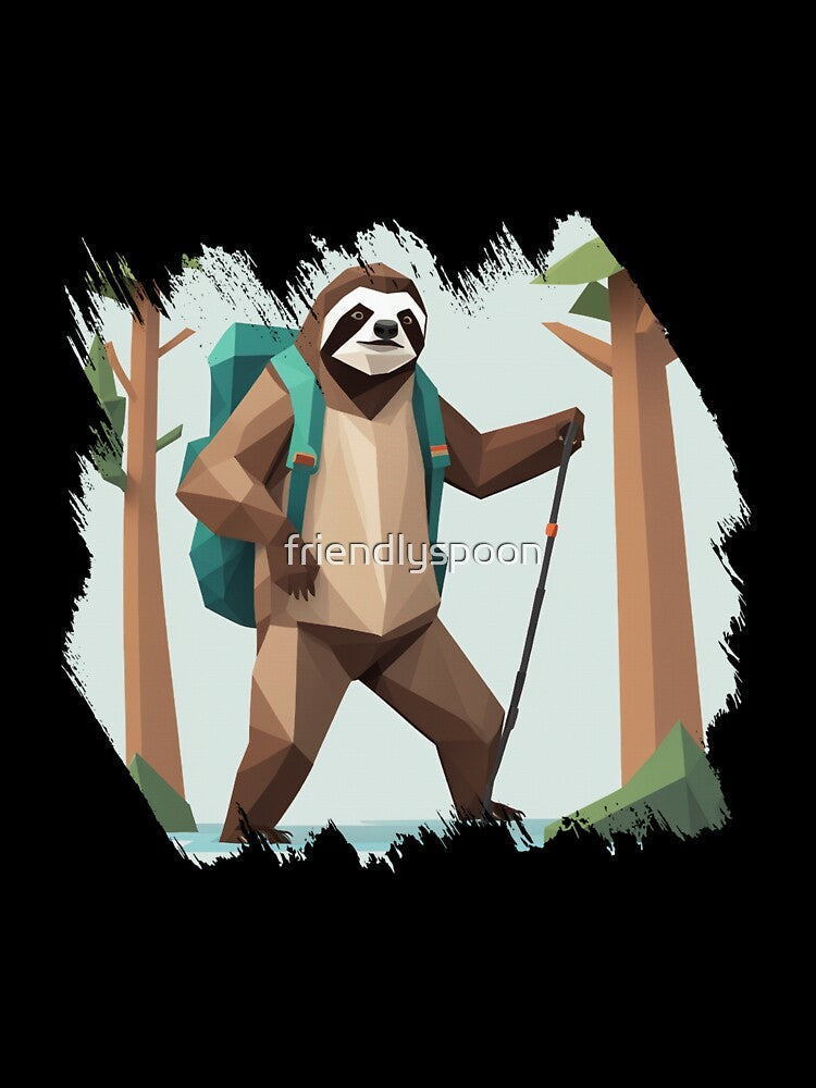 Sloth Hiking Team by friendlyspoon