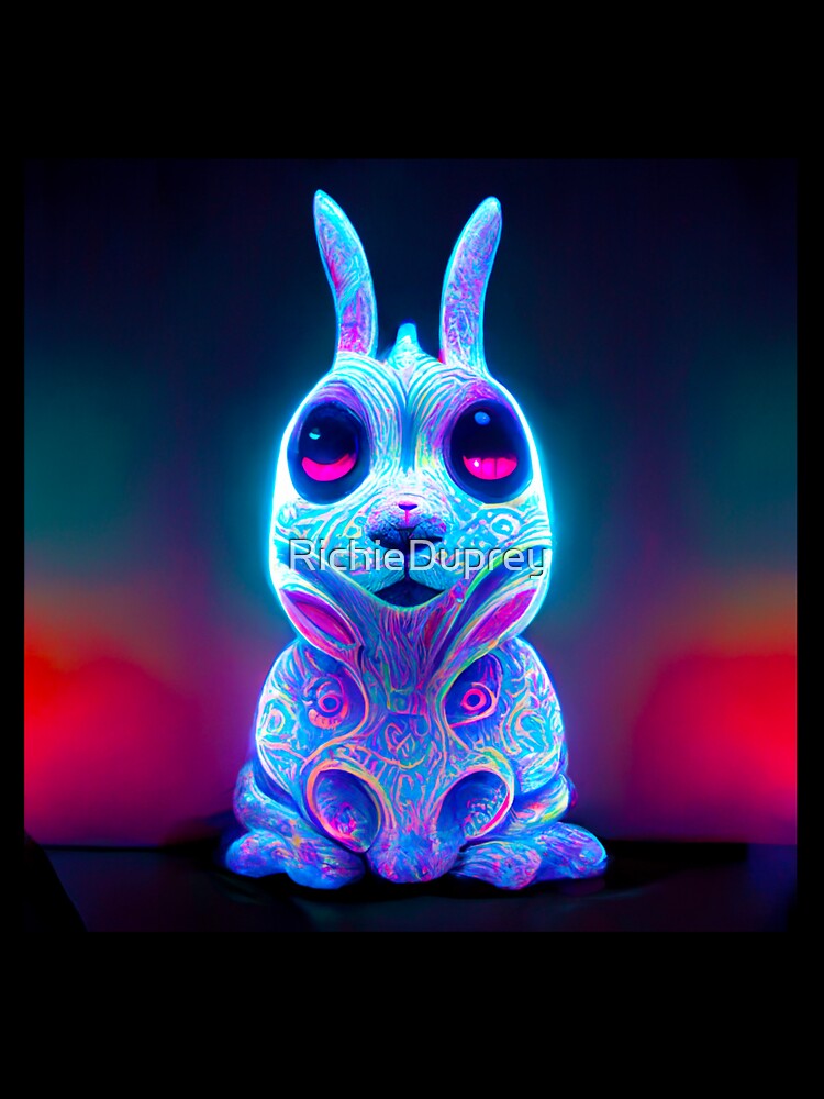 Psychedelic Bunny Rabbit by ResistNormality