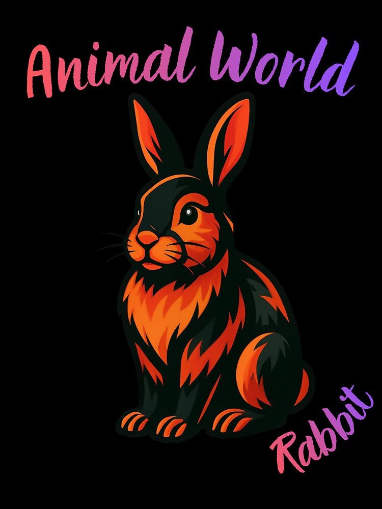 Cute Rabbit – Animal World Bunny Lover Design by GigaFactory