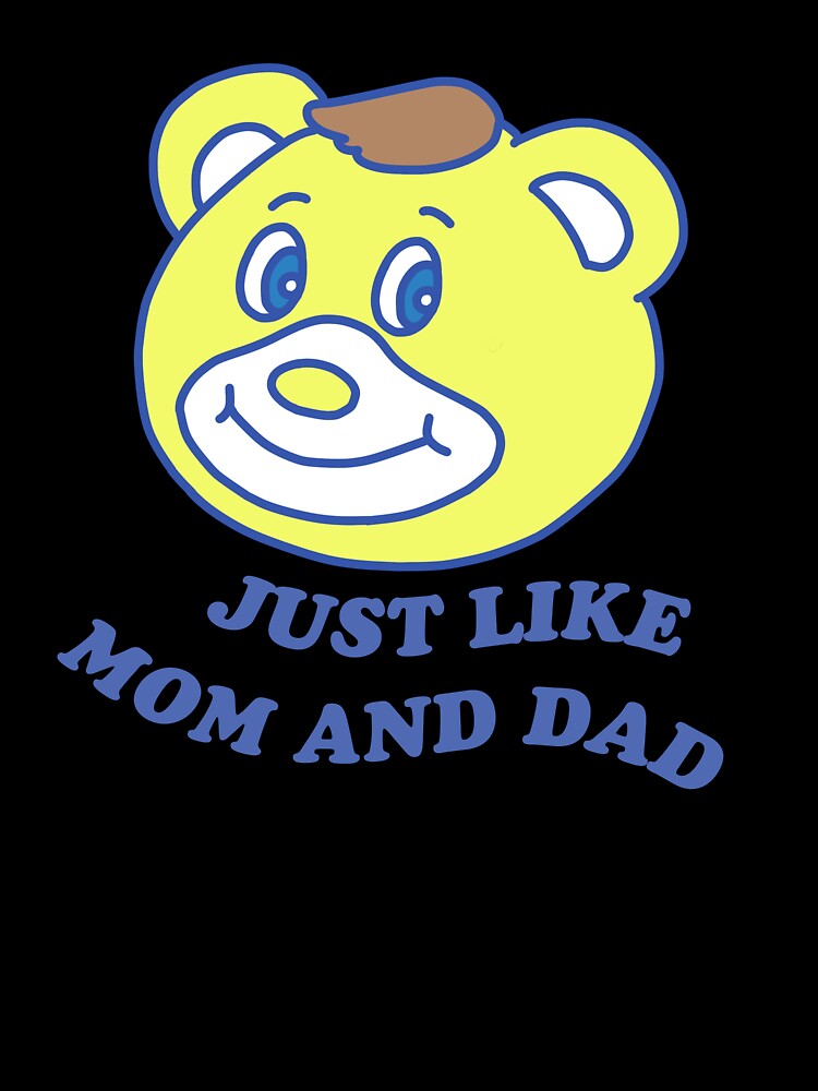 Cute Bear Character – Just Like Mom and Dad Kawaii Cartoon Animal by kpeco