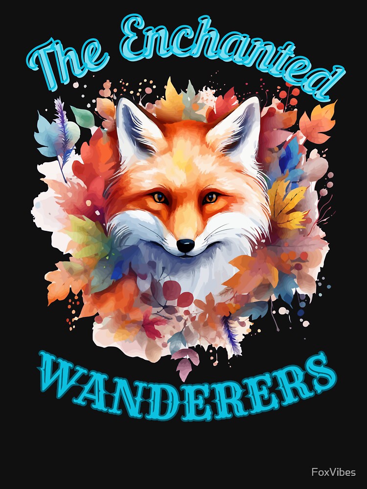The Enchanted Wanderers. snow fox by FoxVibes