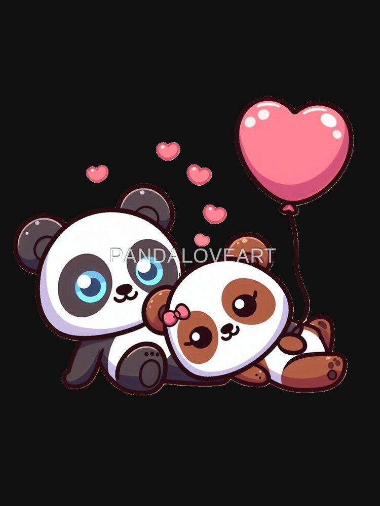 Pandas in Love - Panda Couples 10 by PANDALOVEART