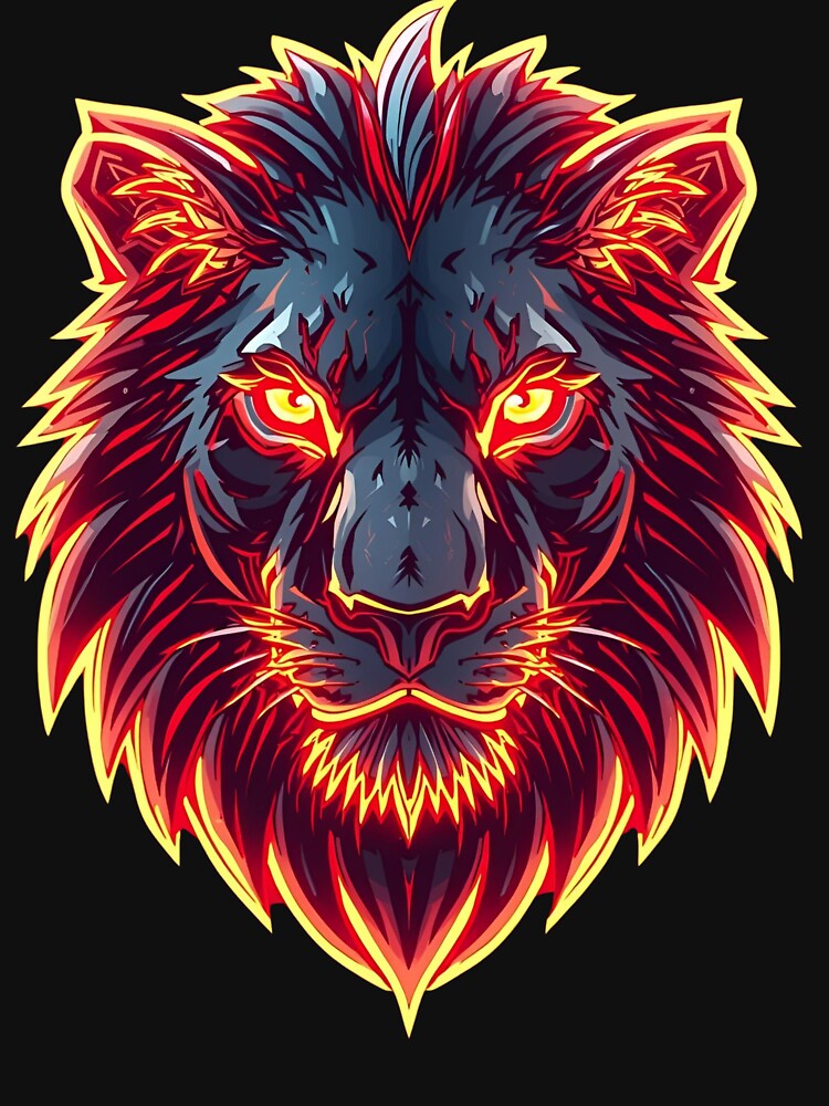 Fire lion by whatthefoxsays