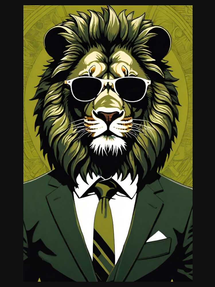 Stylish Lion by 3hornCreations