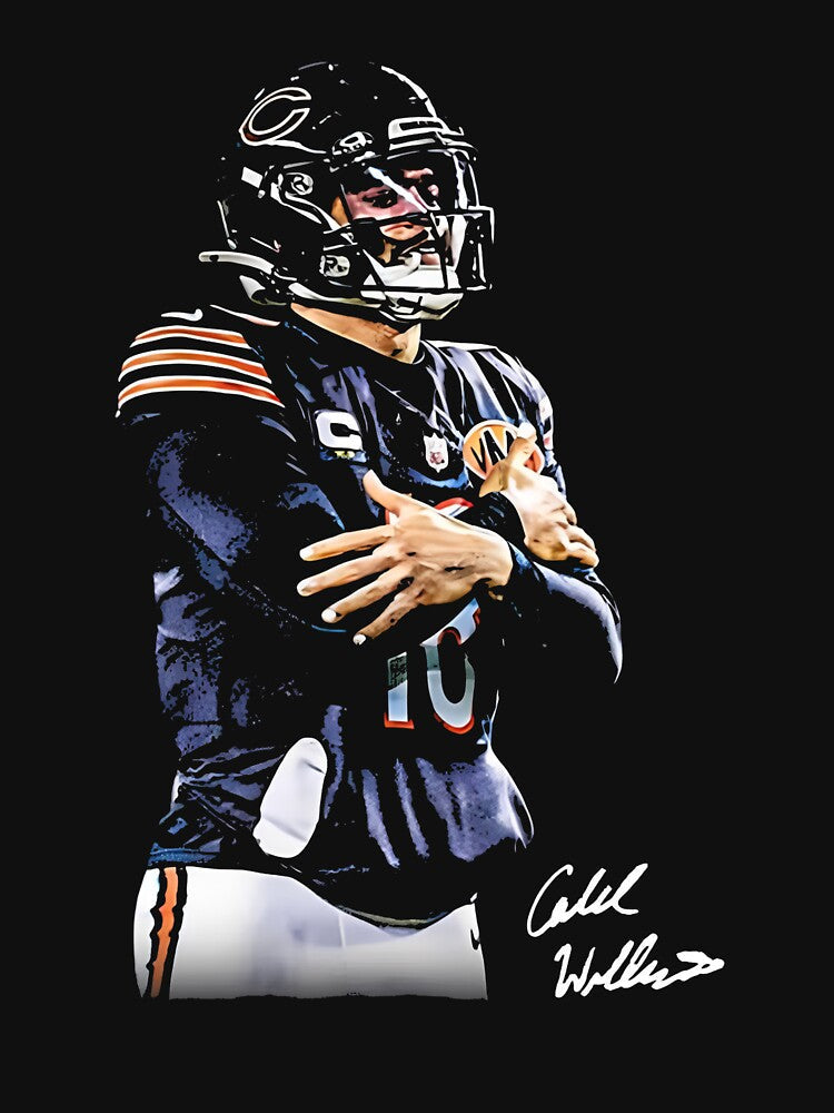 CALEB WILLIAMS COLD Chicago Football Adult and Youth, Caleb Williams by MaiaRayno