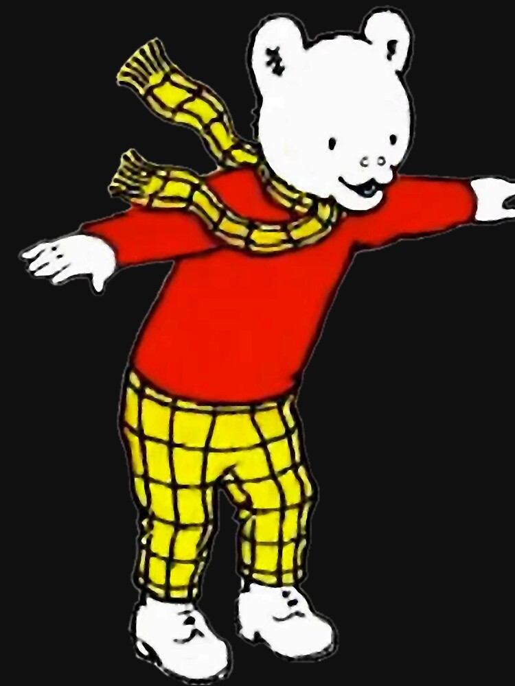 Rupert bear Classic T-Shirt by ChristineRobins