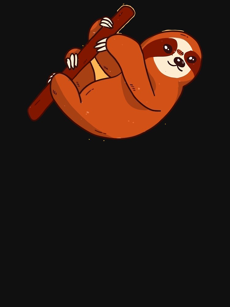 cute lazy sloth by zaher97
