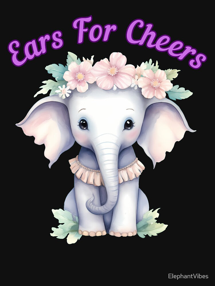 Ears For Cheers. elephant face by ElephantVibes