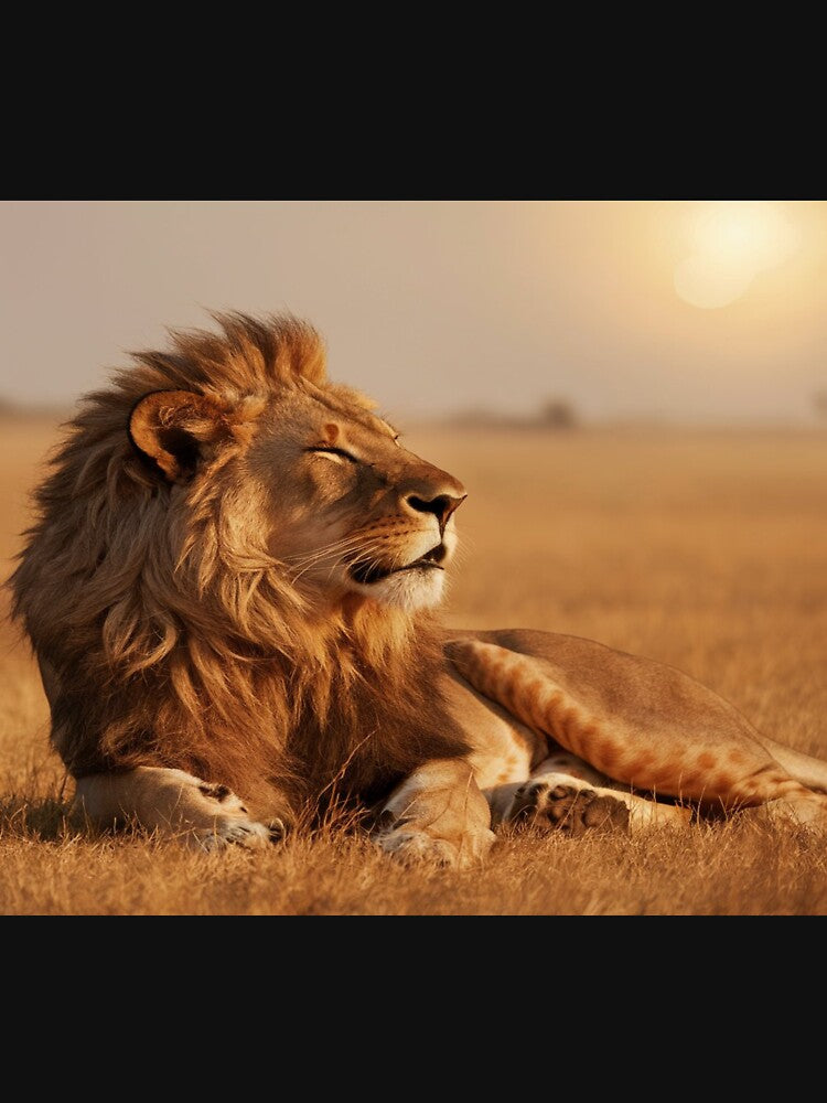 The Lion and the Sun by Collection de trésors