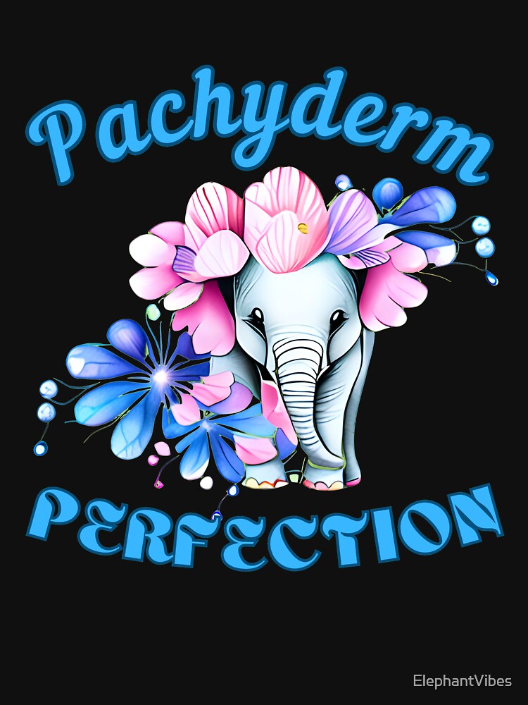 Pachyderm Perfection Flower elephant by ElephantVibes