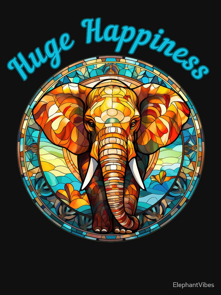 Huge Happiness. adorable elephant by ElephantVibes