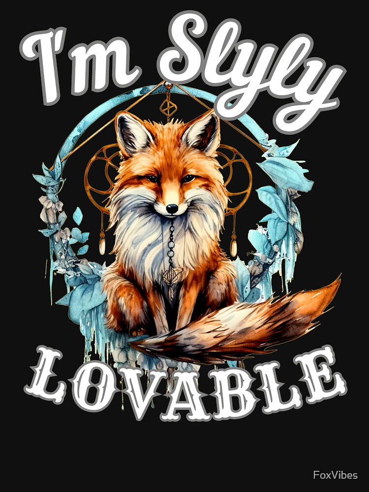 I'm Slyly Lovable. fox quote by FoxVibes