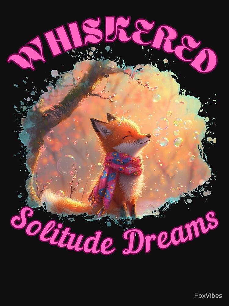 Whiskered Solitude Dreams. cool fox by FoxVibes