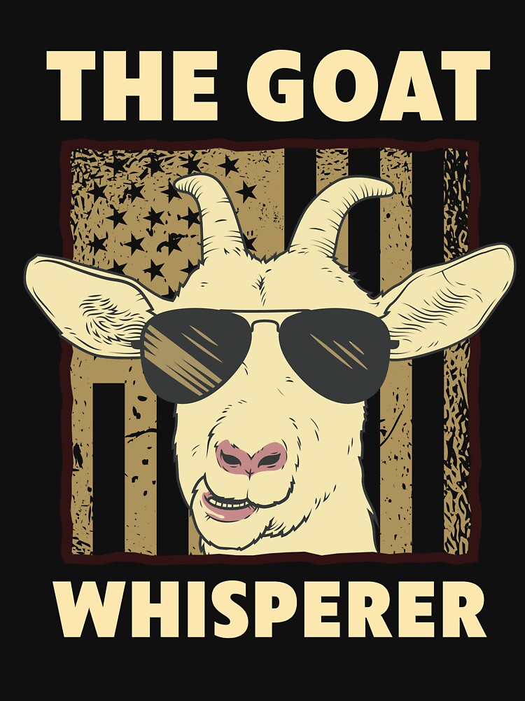 The Goat Whisperer Design For Women Men Farmer Goat Lover by BlueBerry-Pengu